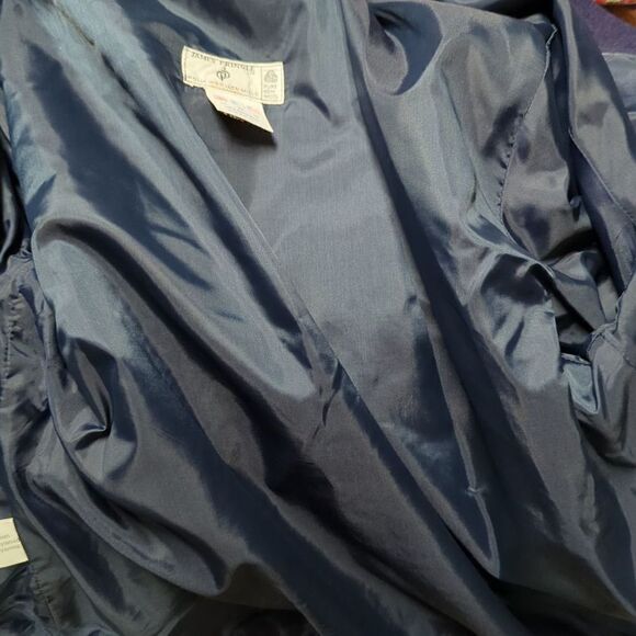 vintage James Pringle of Scotland wool coat Woman's size 14 Blue - Picture 15 of 16